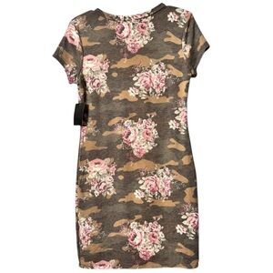 Floral Camouflage Women's Dress